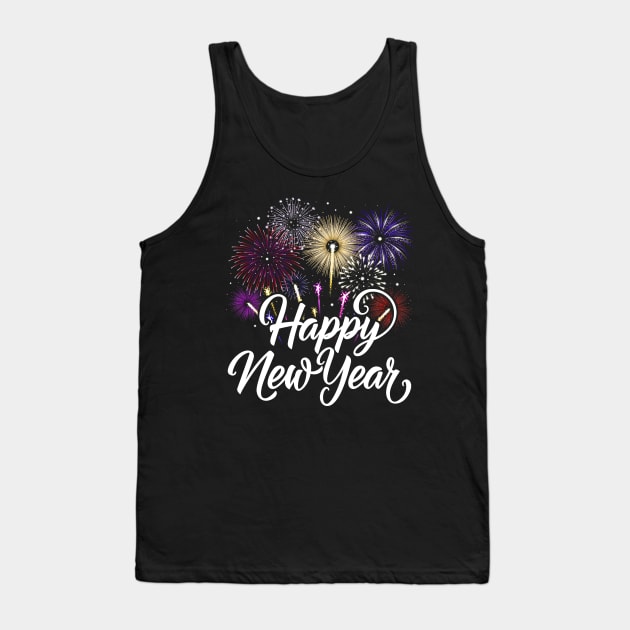 New Years Eve NYE 2024 Happy New Year Tank Top by antrazdixonlda